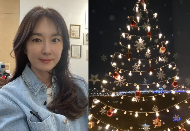 '손지창♥' 오연수, '으리으리한 시티뷰' 통창 하우스 공개 "크리스마스…