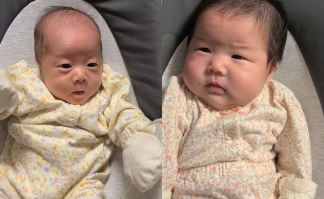 황신영 쌍둥이, 응급 수술한 둘째 위한 영상편지…점점 뚜렷해지는 이목구비