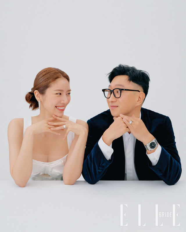  "세상에서 가장 아름다운 커플"…손담비♥이규혁, 축가 싸이X부케 강승현…