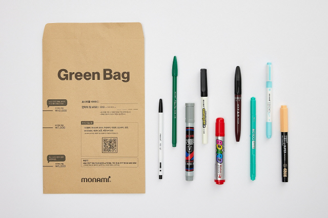 “다 쓴 펜, 버리지 마세요” 모나미, 친환경 프로젝트 ‘그린백 캠페인’…