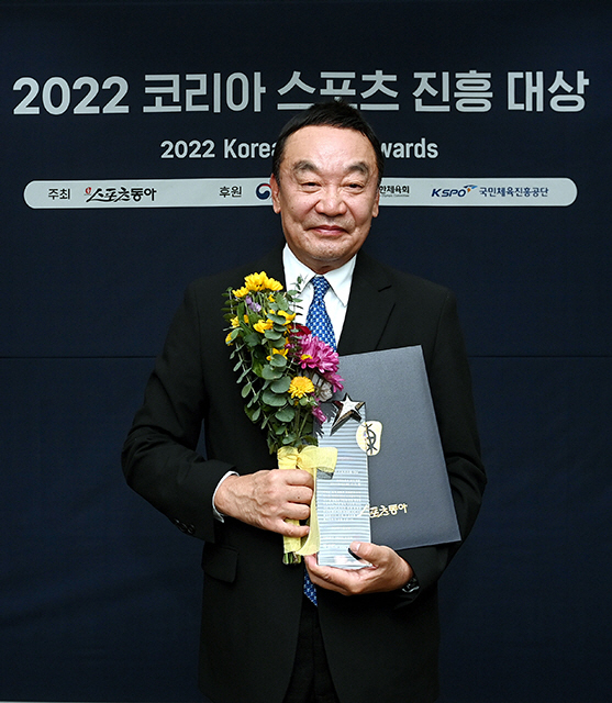 KPGA 구자철 회장, '2022 코리아 스포츠 진흥 대상' 프로스포츠 리더 부문 수상
