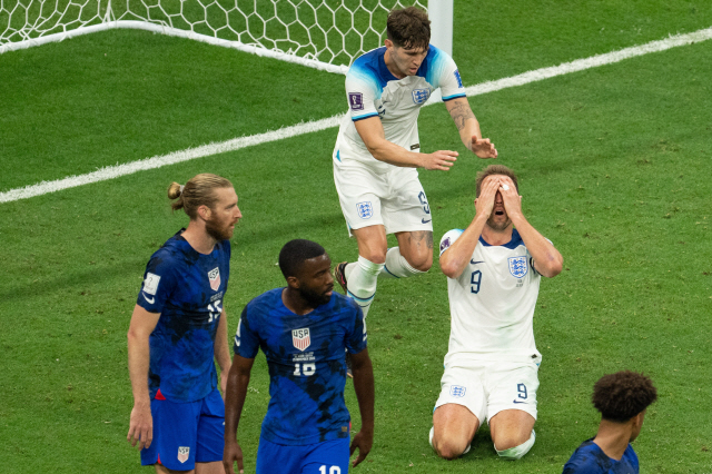 '미국 공포증'에 또 막힌 축구종가…잉글랜드, 월드컵 미국전 2무1패