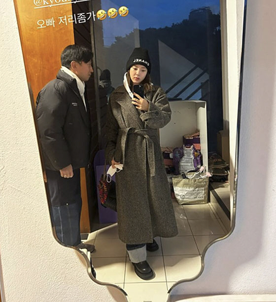 손담비♥이규혁, 보고 있어도 보고 싶은 '신혼'..."오빠 저리 좀 가"