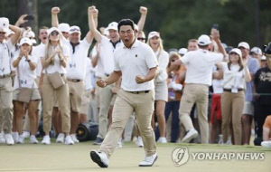 김주형의 프레지던츠컵 위닝 퍼트…'올해의 멋진 퍼트'에 선정