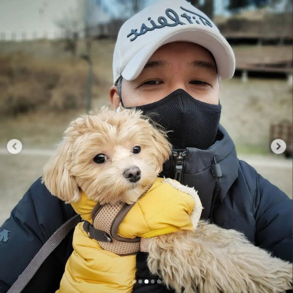 류시원, 재혼 후 오랜만 근황…"주말 시아와 산책"