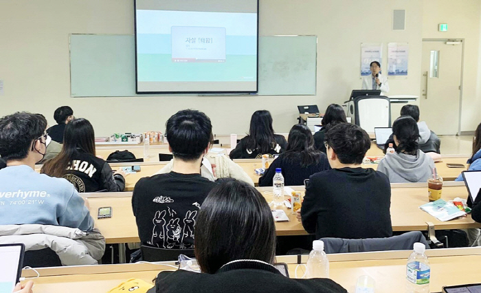 가천대 길병원 강승걸 교수, 의대생 대상 '생명지킴이' 교육 진행