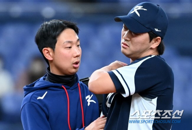 WBC에서 공 한번 못던진 고우석, 어깨 염증 발견 2주 동안 치료. 개…