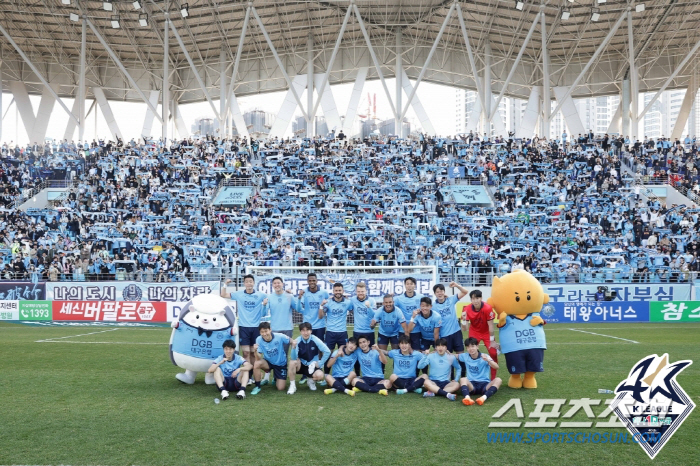 '대팍 역대 최다관중' 대구, 전북에 2대0 승 '시즌 첫승'