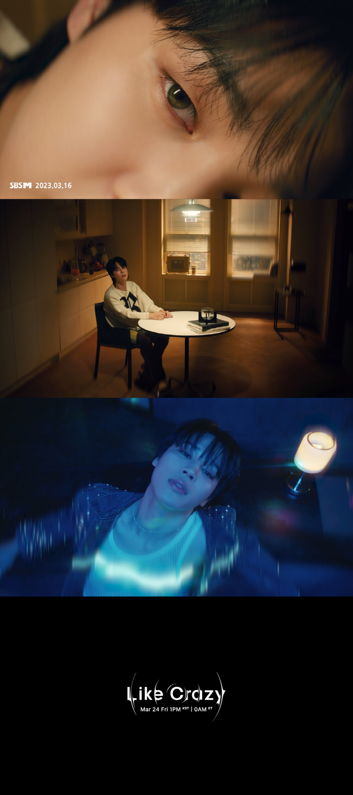 방탄소년단 지민, 솔로곡 '라이크 크레이지' MV 티저 공개…반전 매력