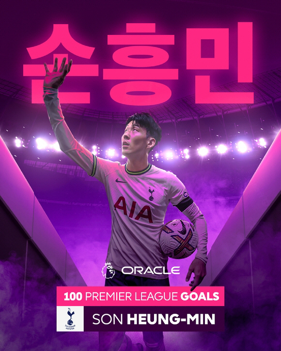 '1부터 2757까지' 숫자로 본, 손흥민 EPL 100골의 '히스토리'