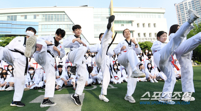 공부체력X인성 키우는 모닝태권도,'동탄국제고' 전교생이 유단자[다시 학교…