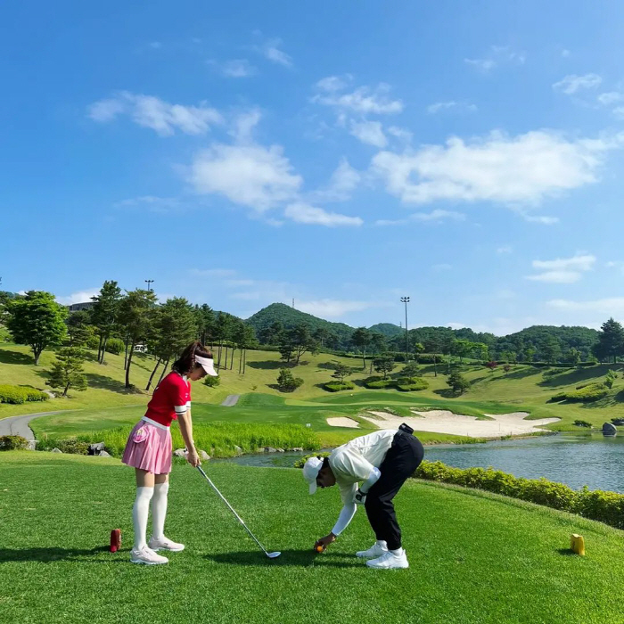 민혜연, ♥주진모+시누이 사랑 듬뿍 "공 제멋대로 쳐도 예뻐라 해주셔"