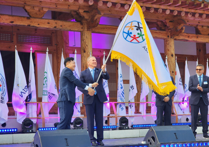 차기 아부다비 조직위, 전북 아태마스터스 종합상황실 방문 노하우 공유