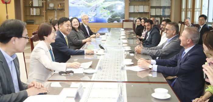 차기 아부다비 조직위, 전북 아태마스터스 종합상황실 방문 노하우 공유