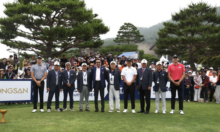 역사와 함께하는 전설들, KPGA 선수권대회 '레전드 예우' 눈길