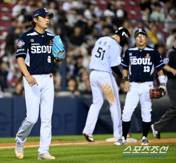 벤치클리어링까지 터진 '잠실 더비'…LG가 웃었다 '5연승', 두산, 견…