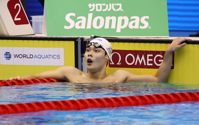 '한국 수영 최초!' 황선우·이호준, 세계선수권 자유형 200m 동반 결…