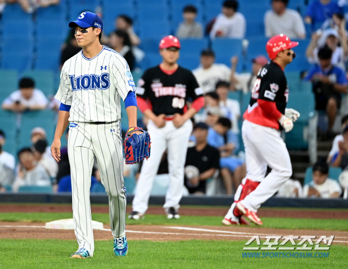 13일 만 불운의 데자뷔, '88분 폭우중단→강제 조기강판' 황동하 이재…