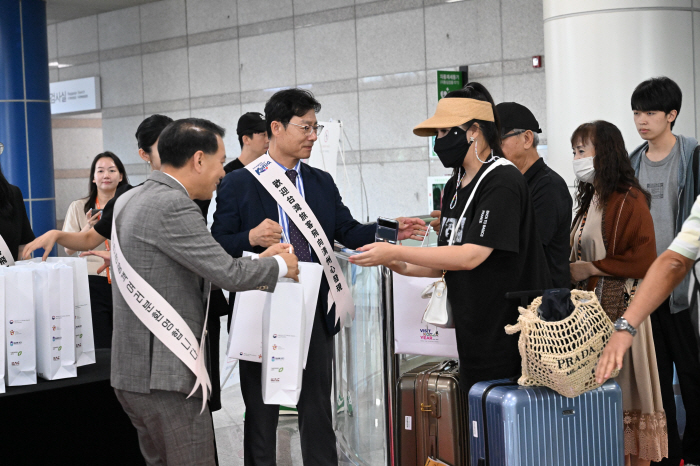 한국관광공사 세종충북지사, 청주-타이페이 노선 취항 연계 환대캠페인 개최