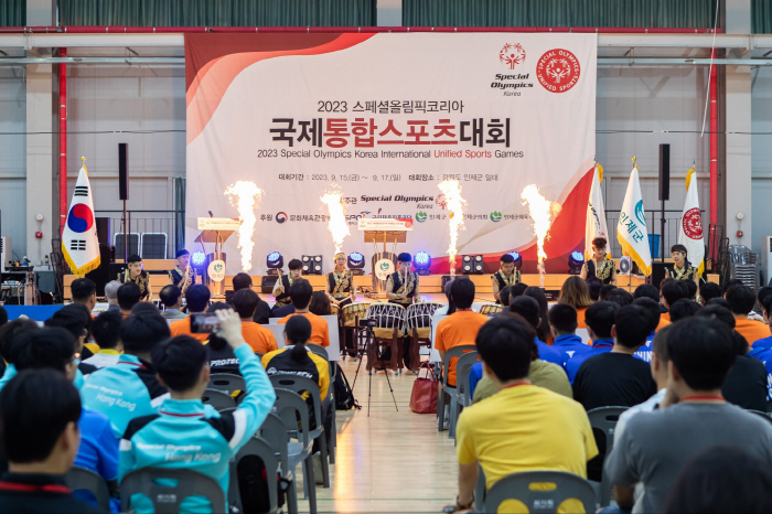 '국경과 장애의 벽 허문다' 2023 스페셜올림픽코리아 국제통합스포츠대회…