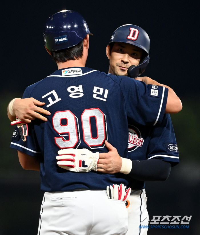 "오늘은 강승호의 날"…KBO 최초 사이클링히트 기록, 매순간이 값졌다