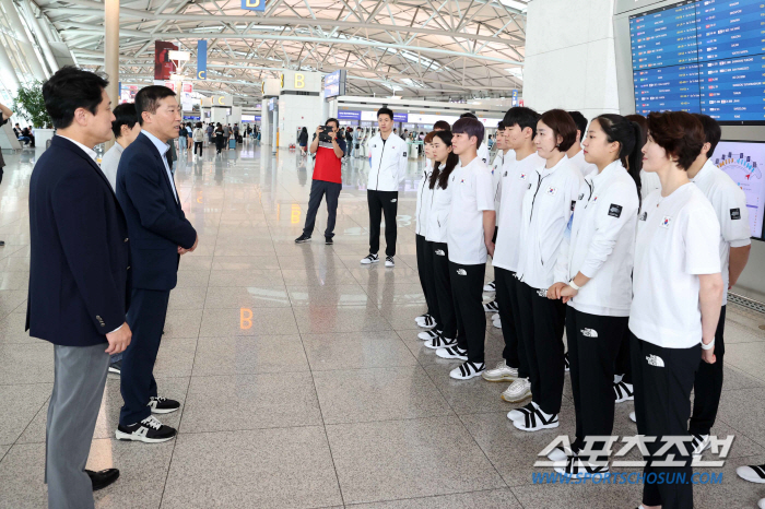 "적지에서 만리장성 넘는다!" 남녀탁구대표팀 항저우AG 출국[오피셜]