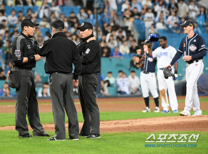 '양의지 1000타점 쐐기타+정철원 10SV' 두산, 대구 2연전 싹쓸이…