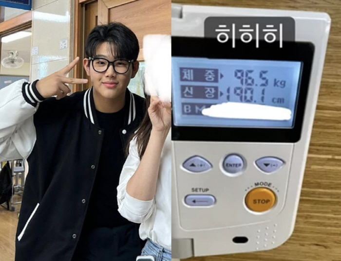 이종혁 子 준수, 190cm 넘었다…통통했던 모습 사라진 '배우 비주얼'…