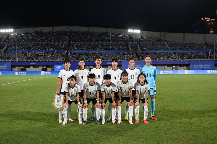 [항저우 ON]손화연 해트트릭→지소연, 韓 축구 첫 150경기+69호골……