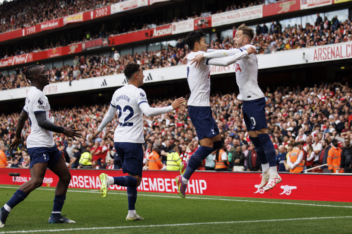 '북런던더비 멀티골' 톱 손흥민, 'EPL-BBC-후스코어드닷컴' 선정 …