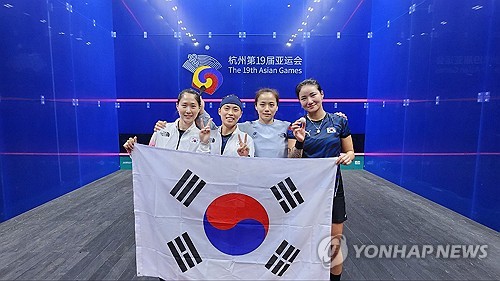  한국 스쿼시, 동메달 1개로 대회 마감
