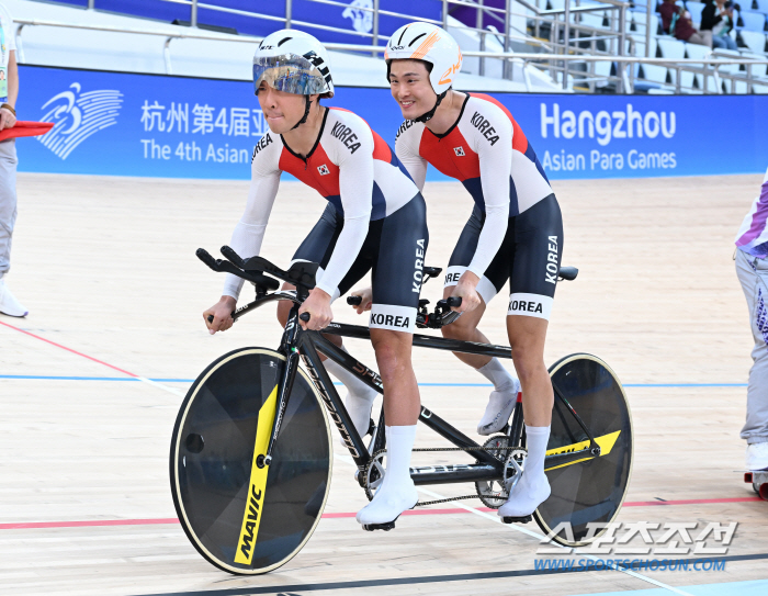 [항저우]"첫 금메달은 남자 사이클" 김정빈-윤중헌 개인 추발 4000m…