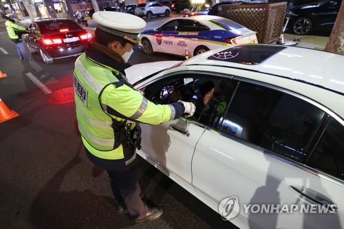 광주경찰, 연말연시 음주운전 집중단속…시간대 불문