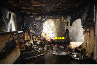 서울 구로구 다가구주택서 새벽에 불…1명 부상