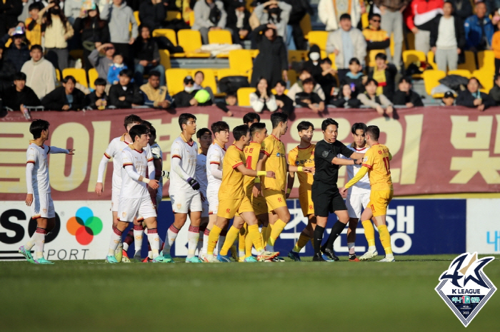 [현장리뷰]기적을 쓴 돌풍팀 광주, 구단 최초 ACL 진출 확정…포항과 …