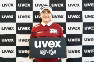 LPGA 신인왕 유해란, 스포츠용품 브랜드 우벡스와 후원 계약