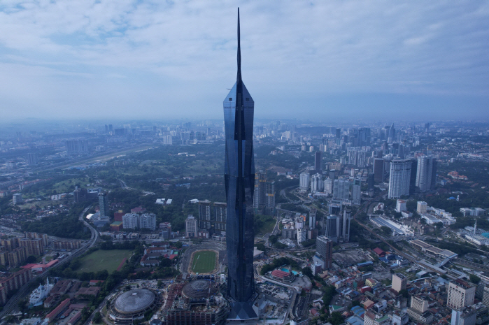 삼성물산, 세계 두번째 높이 '메르데카118 빌딩' 완공