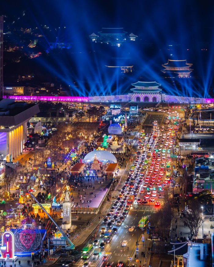 서울빛초롱축제&광화문광장 마켓, '세계 4대 겨울 축제'도약