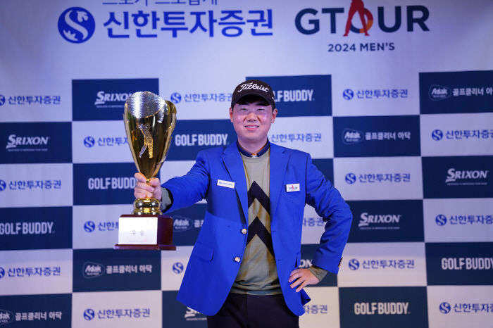 '2000년생 루키' 김용석2, 2024 골프존 G투어 1차대회 우승