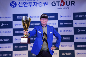 '2000년생 루키' 김용석2, 2024 골프존 G투어 1차대회 우승