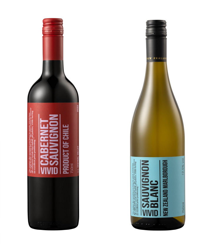 신세계L&B, 노브랜드와 협업 데일리 와인 '비비드' 2종 선보여