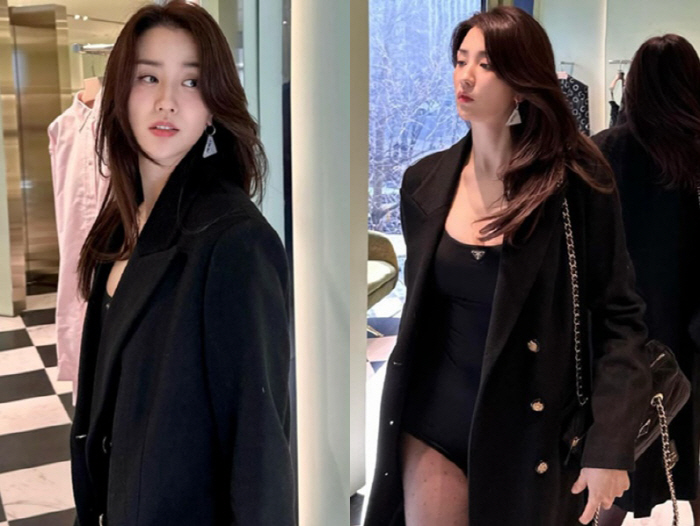 '류수영♥' 박하선, 120만원짜리 명품 보디슈트 입고 하의실종..숨겨진…
