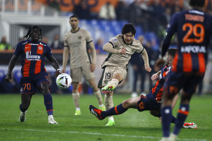 'PSG 왕자님 돌아왔다'→'축구의 신 소환' 이강인, 몽펠리에전 활약에…