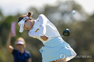 전인지, 박세리 주최 LPGA투어 대회 첫날 공동 7위