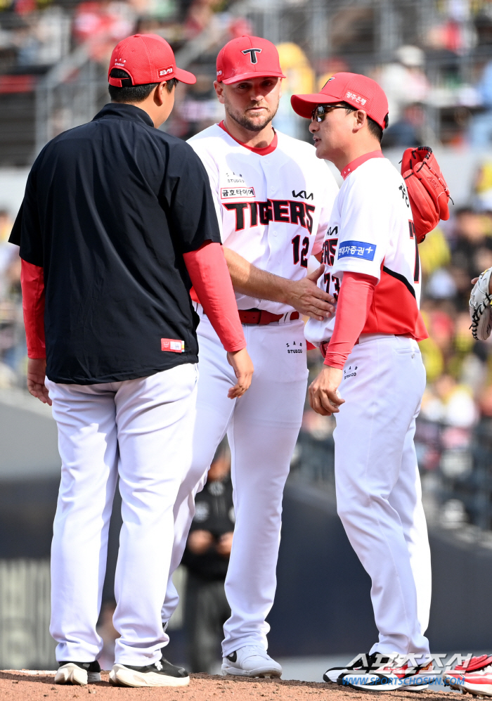 "KBO 만만치 않네" KIA 크로우, 키움전 5.2이닝 4자책…승리요건…