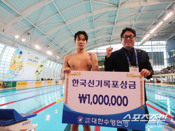 "한신,또한신..." 괴력의 金민섭,접영200m 첫 올림픽 꿈★이뤘다[파…