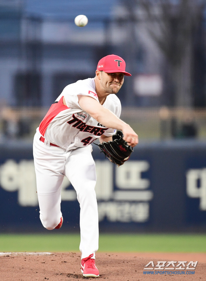 충격 9K KBO 데뷔승에도 냉정한 KIA 네일 "직구-이닝 소화력 보완…