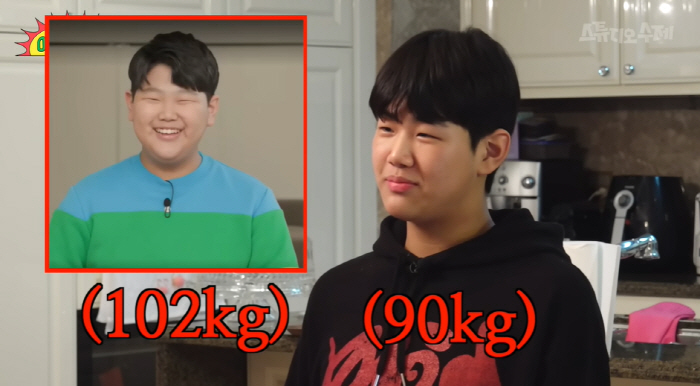 '이종혁子' 준수 "한달만에 10kg 빼고 여유증 극복, 현재 192cm…