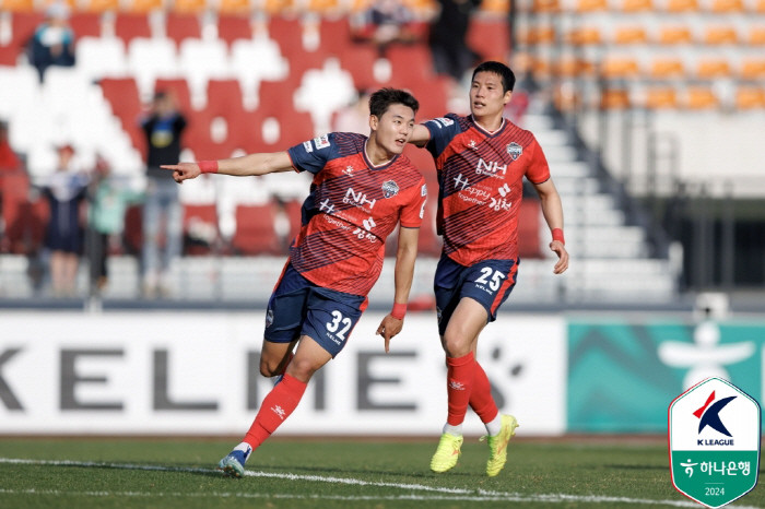 '연패 없다' 김천 상무 1위, '정효볼' 광주 2-1 제압…울산, 수원…