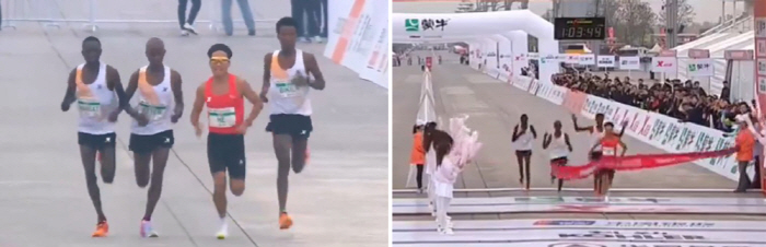 중국 마라토너 우승 위해…에티오피아 선수들 속도 늦춰 '도우미' 역할?